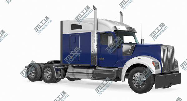 images/goods_img/20210312/3D Truck with Car Carrier 3D Model/4.jpg